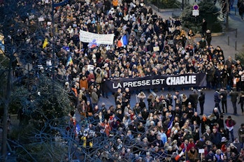 19 Photos of the Massive Marches Happening in Paris Right Now