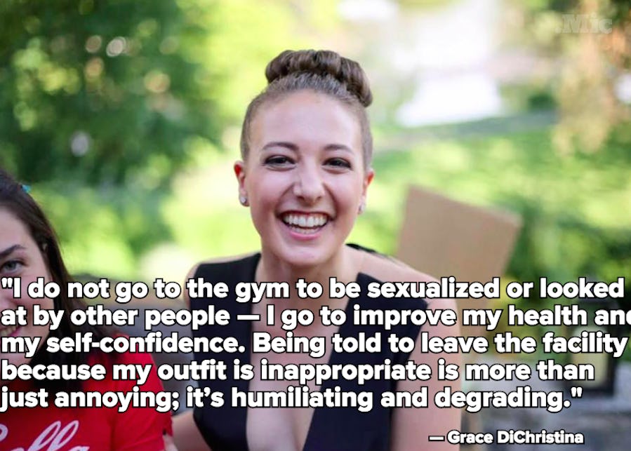 This College Student Was Forced From Her School's Gym Because of a