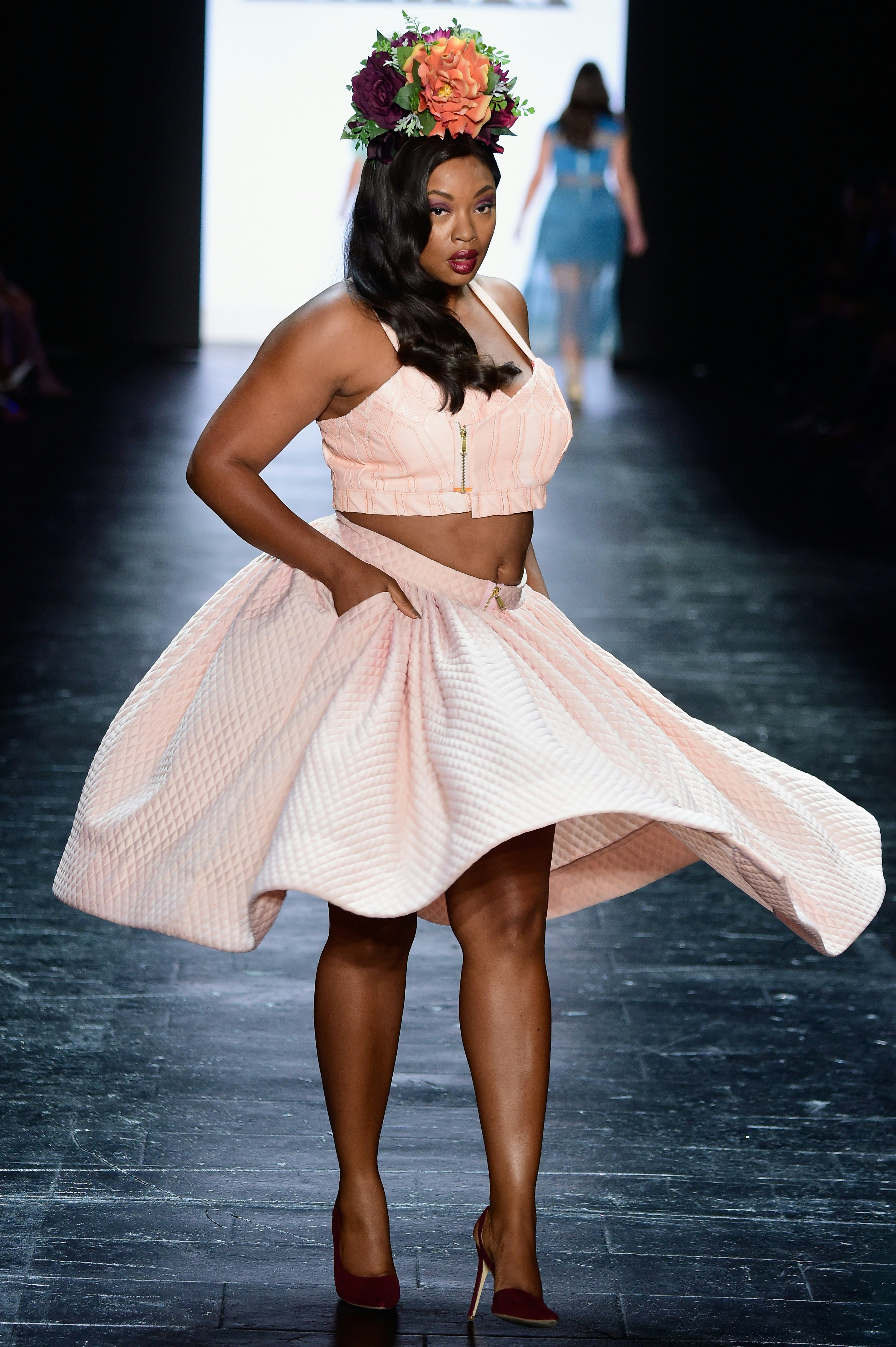 project runway plus size designer