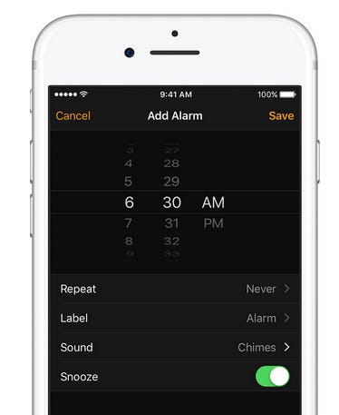 iphone alarm no sound clock not