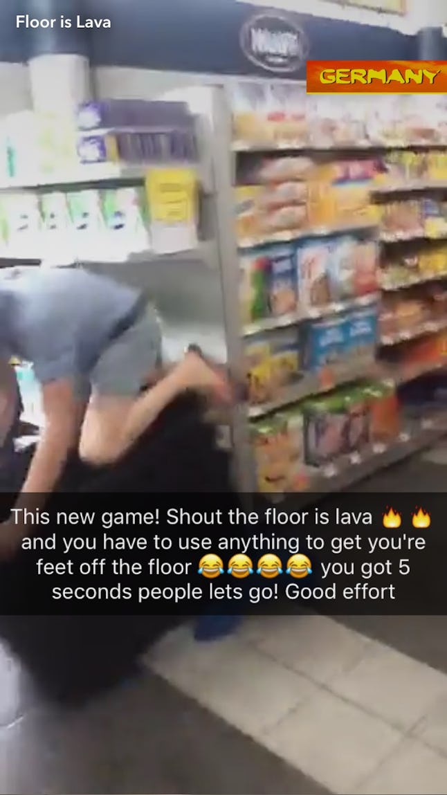 The Floor Is Lava Challenge Is The Latest Teen Trend And Game Taking Over Snapchat And Instagram