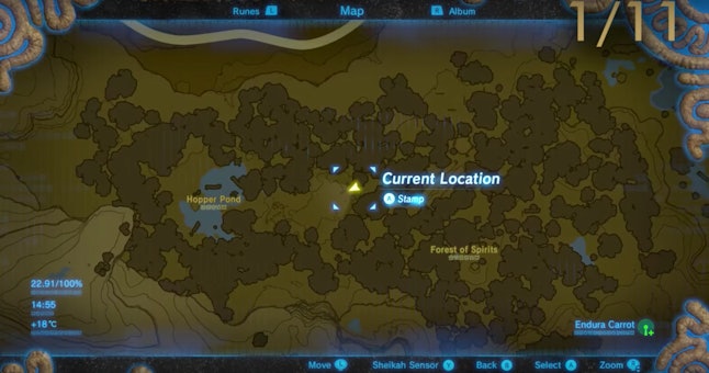 Zelda Breath Of The Wild Stone Talus Locations Map How To