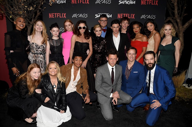 Salem Saberhagen Walked The Red Carpet At The Chilling Adventures Of Sabrina Premiere