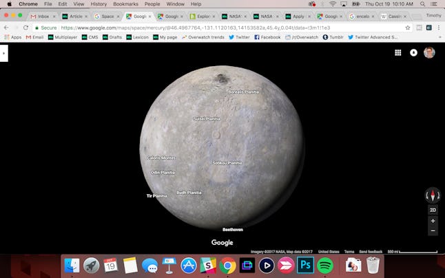 google maps is going to space here s