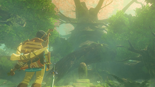 Zelda Breath Of The Wild Lost Woods Guide How To Find The Master Sword In Korok Forest
