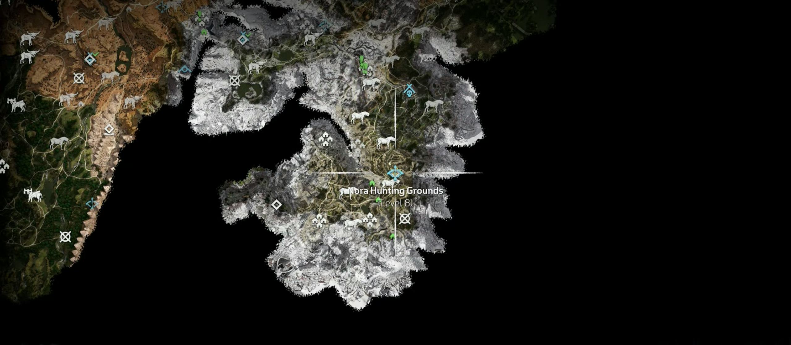 mothers rise horizon zero dawn map mothers rise horizon zero dawn map