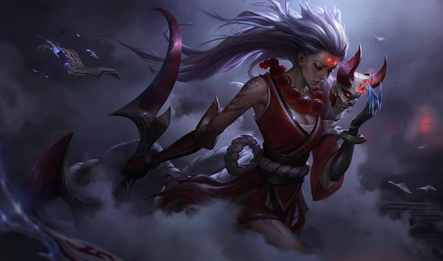 League Of Legends Blood Moon Skins Prices And Availability For Shen Akali And More - knight of the blood moon roblox price