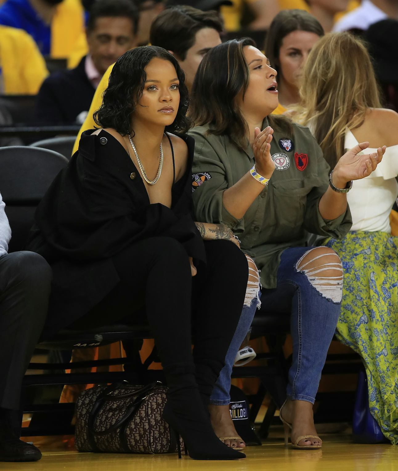 A celebration of Rihanna at basketball games