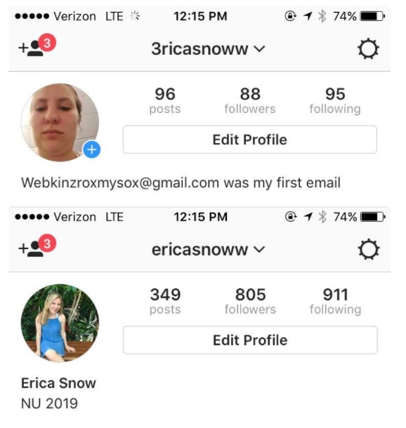 The secret Instagram accounts teens use to share their realest, most intimate moments The secret Instagram accounts teens use to share their realest, most intimate moments