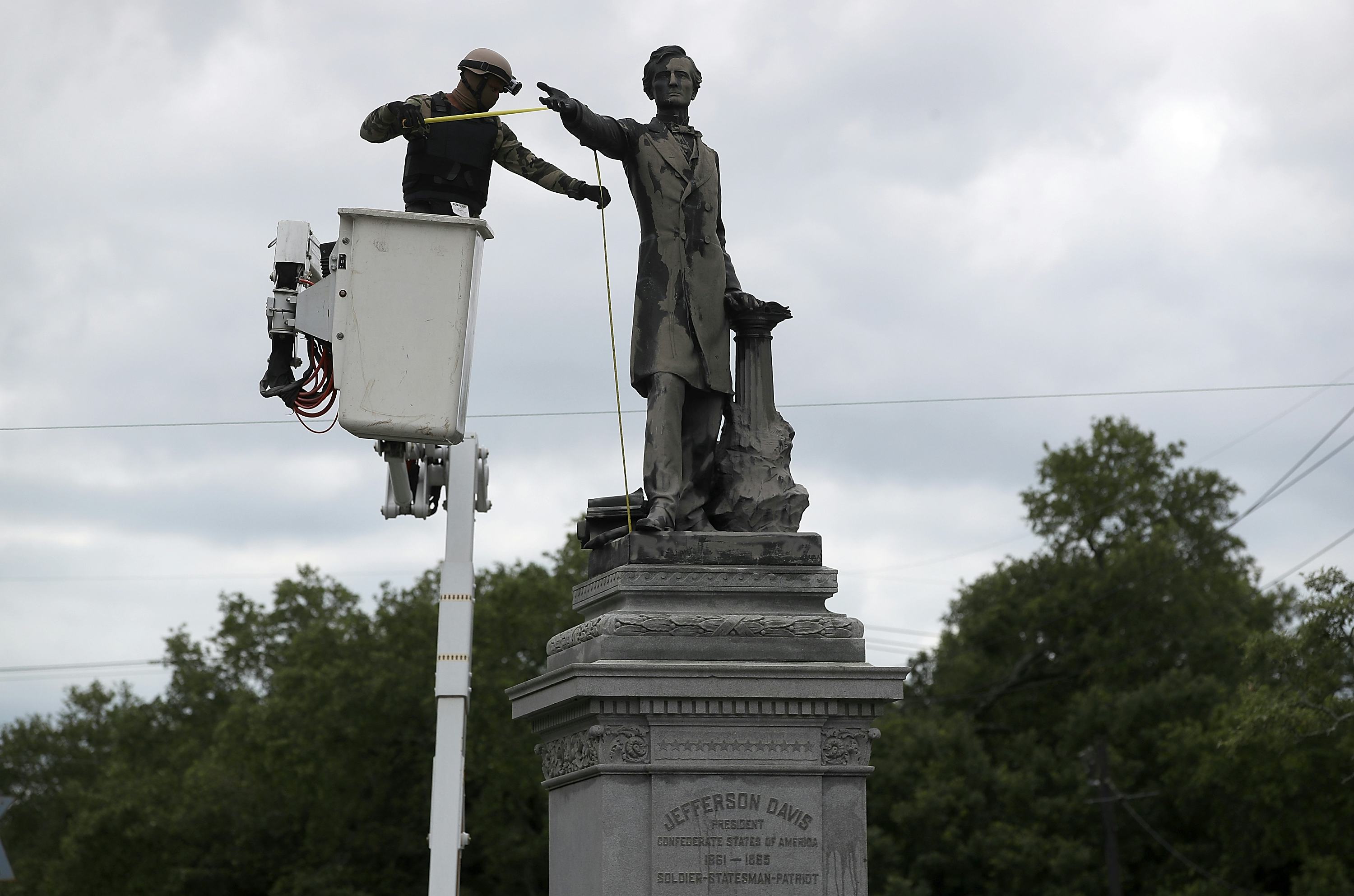 At least 26 Confederate monuments have been removed from public land