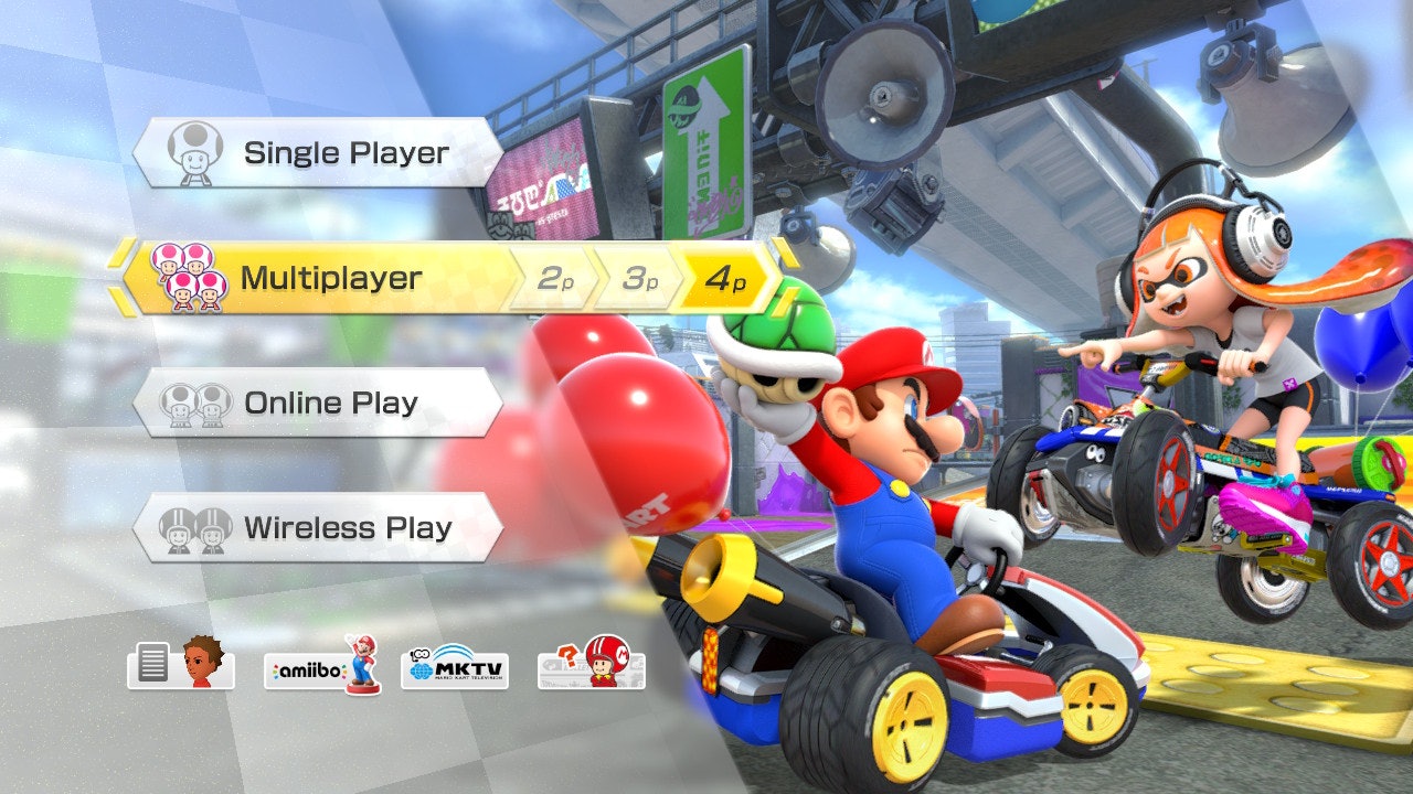 mario party switch 4 player online