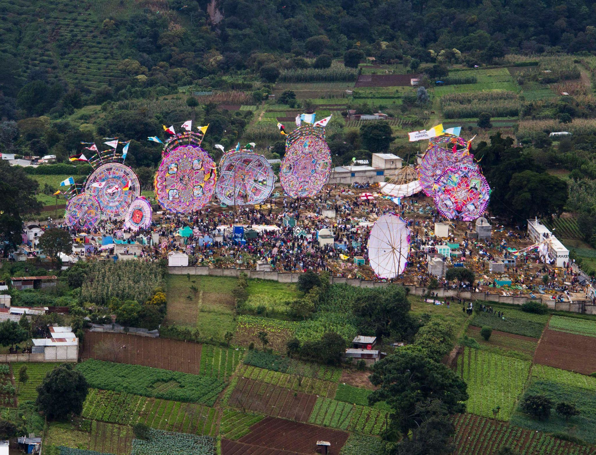 For Día de los Muertos, a beautiful Guatemalan kite festival honors the