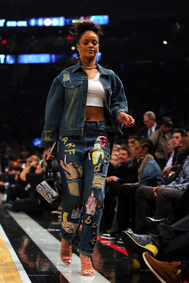 A celebration of Rihanna at basketball games