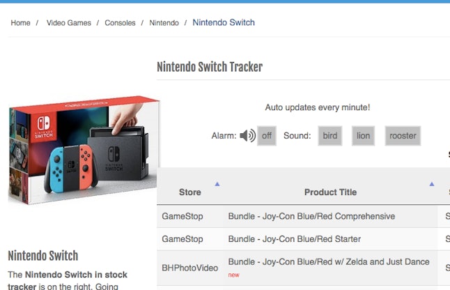 Nintendo Switch Available Near Me How To Track When The Switch Will Be Back In Stock