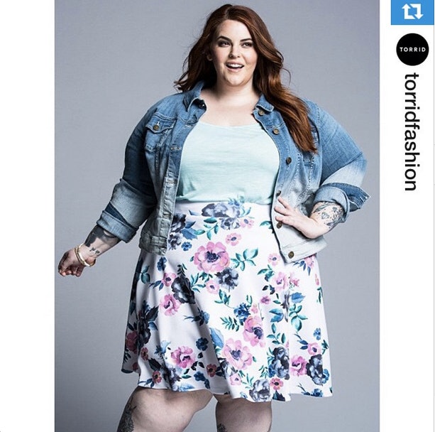 Plus-Size Model Tess Holliday Glows in Photoshop-Free 