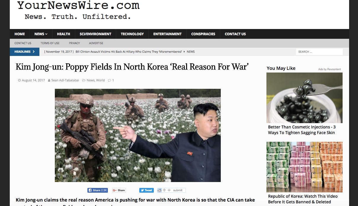What you’ve read about North Korea might be totally fake, but not for the reason you’d think