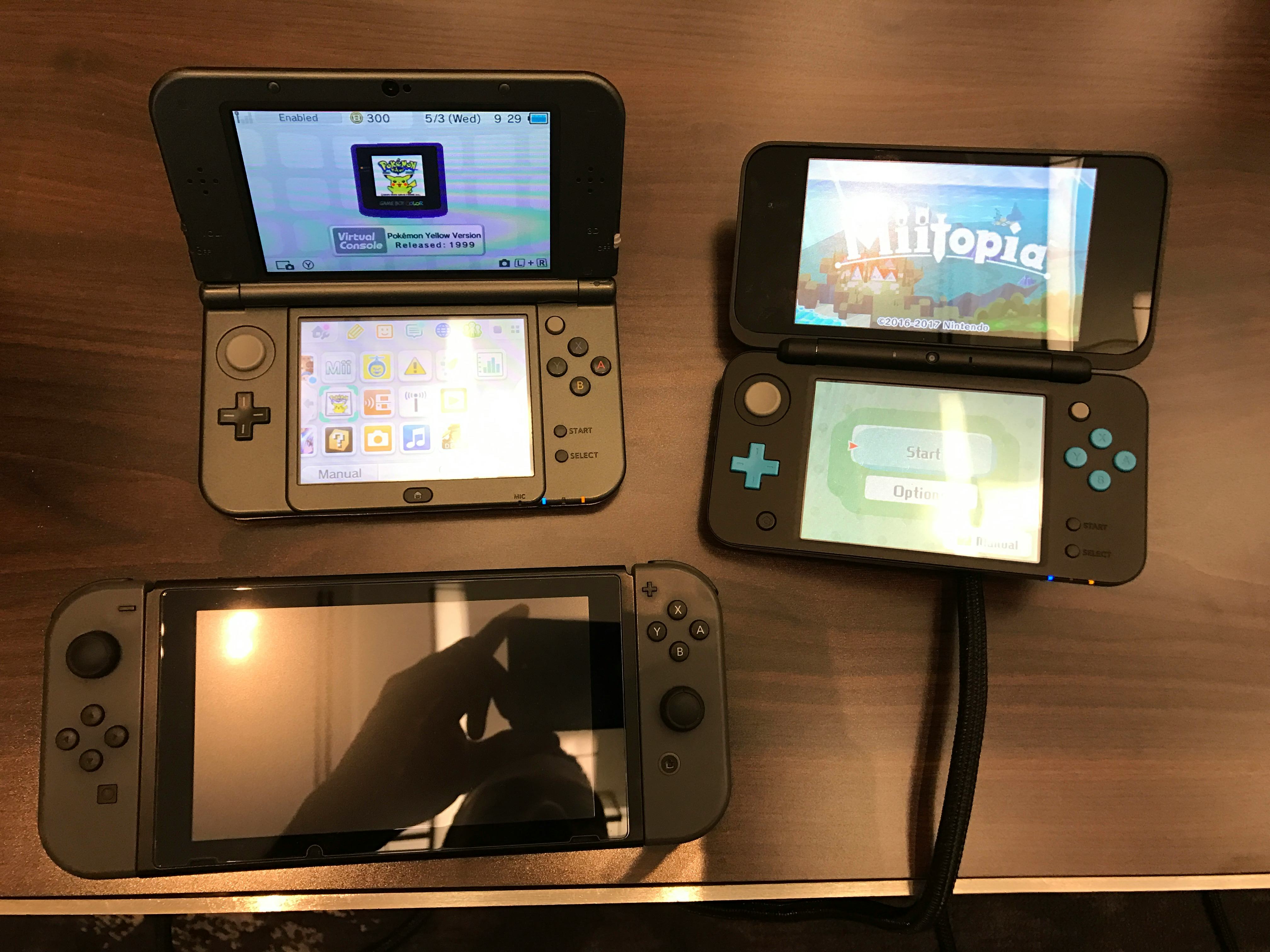 New Nintendo 2DS XL Vs 3DS XL Vs Switch 15 comparison photos to make