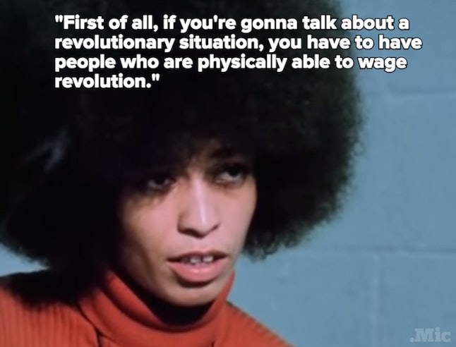 Angela Davis 1972 Prison Interview Perfectly Explains The Violence In Baltimore