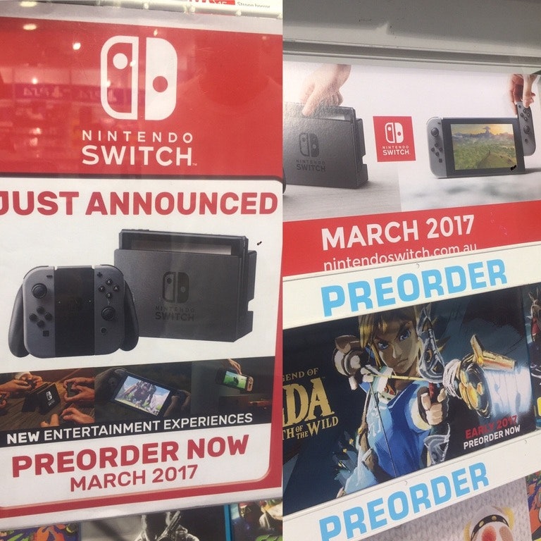 new nintendo switch pre order