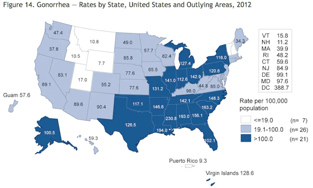 Which State Has the Most STDs? Check These Maps