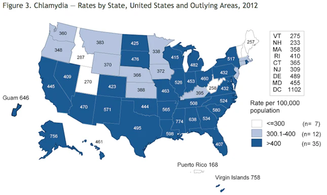 Which State Has the Most STDs? Check These Maps