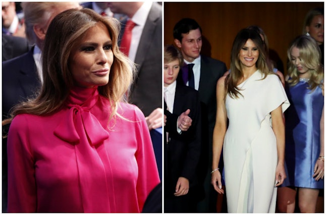 When it comes to first lady style, can Melania Trump compare to ...