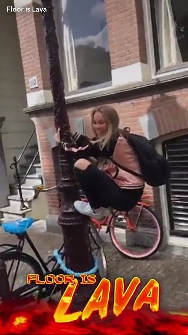The Floor Is Lava Challenge Is The Latest Teen Trend And Game Taking Over Snapchat And Instagram The Floor Is Lava Challenge Is The Latest Teen Trend And Game Taking Over Snapchat And Instagram