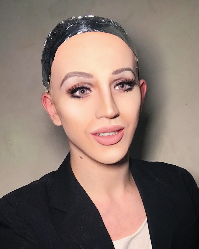 Sophia the robot has been given the perfect drag queen makeover thanks ...