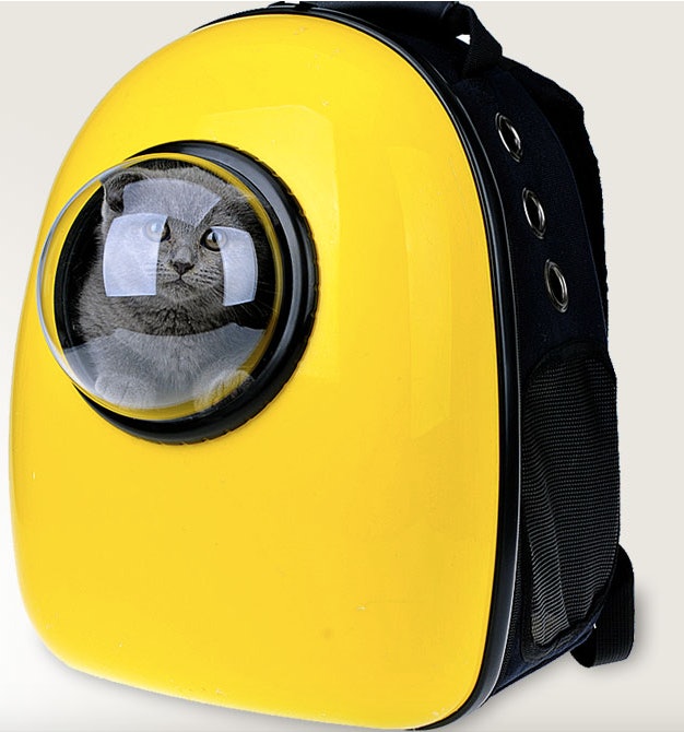 astronaut bubble cat carrier