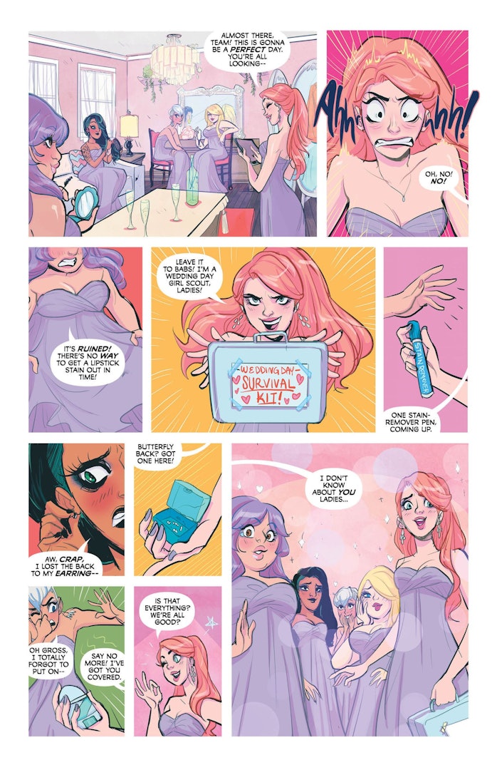 The Newest Issue Of Batgirl Features Major Comics First Transgender Wedding