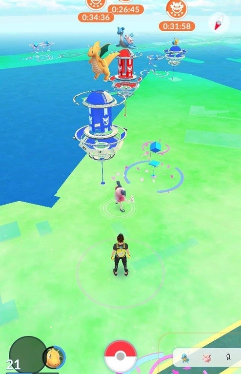 pokemon go dragonite raid boss