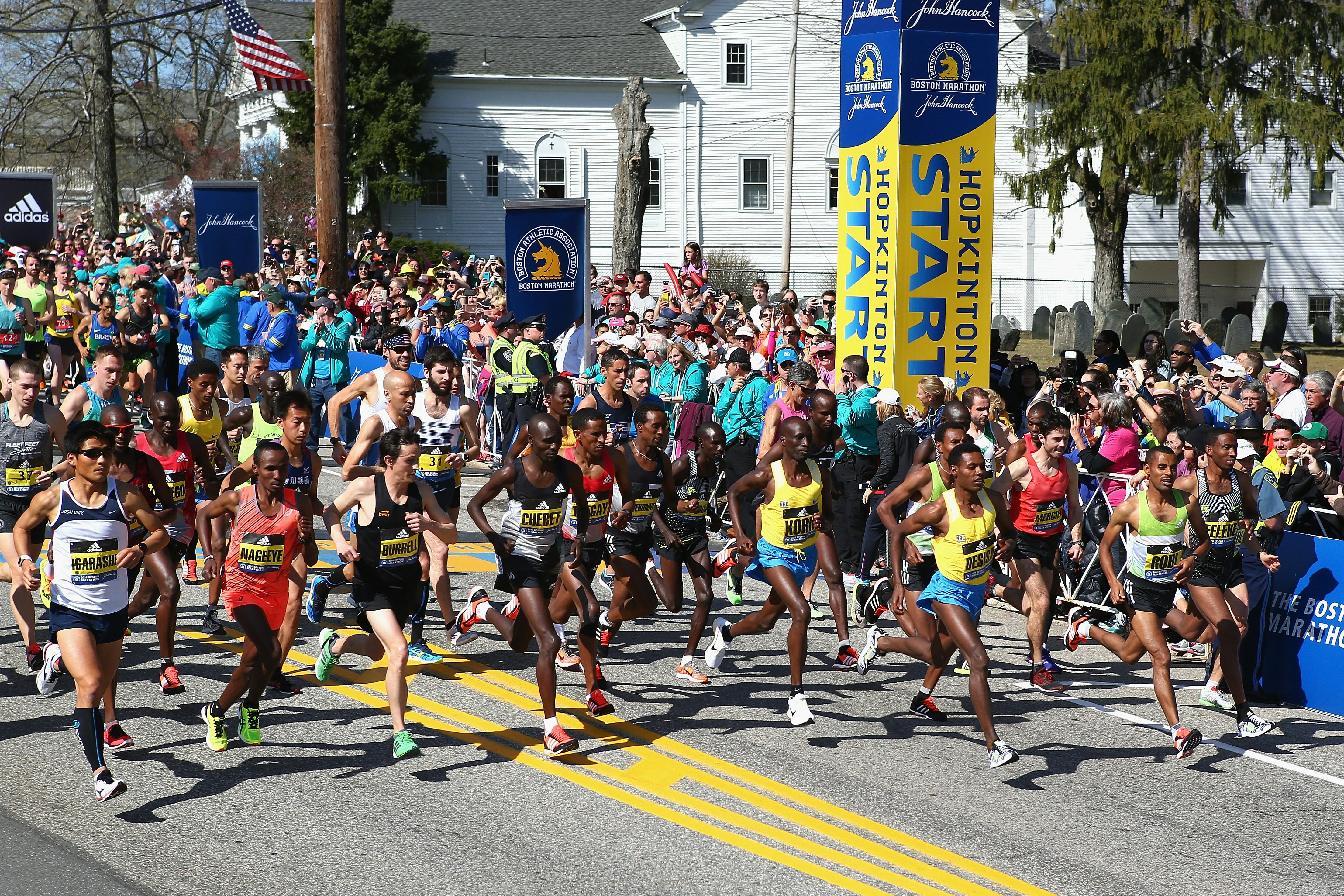 What time does the Boston Marathon start? Here's the 2017 schedule.