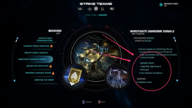 Mass effect andromeda no strike team missions