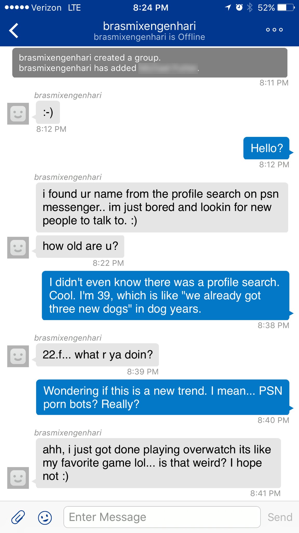 1152px x 2048px - PlayStation Network and Xbox Live have a porn bot spam problem