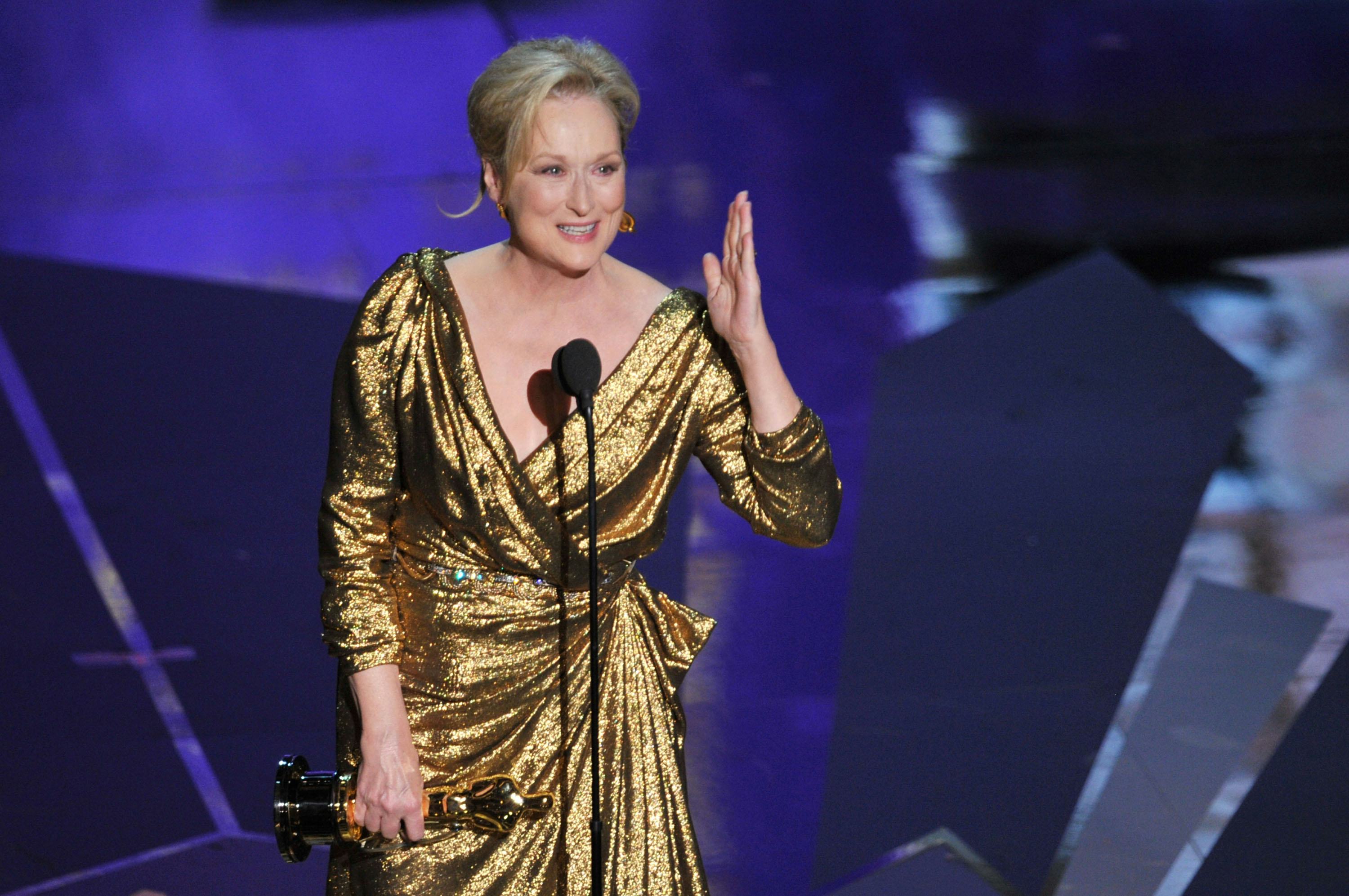 How many Oscars does Meryl Streep have?