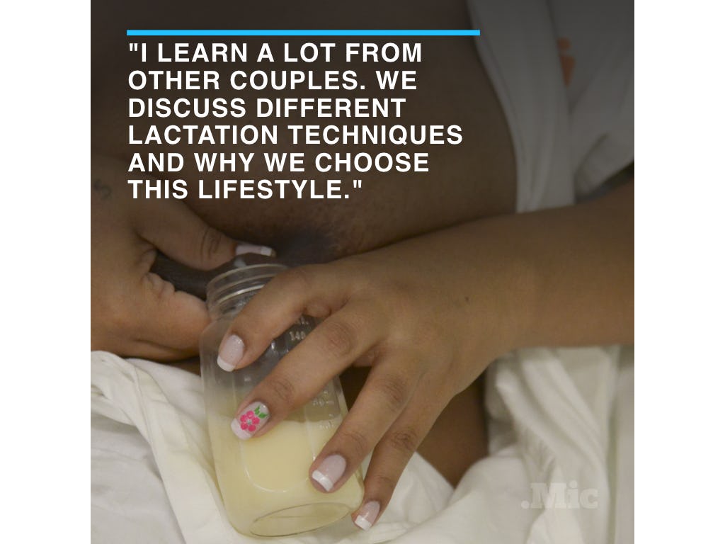 induced lactation for partner