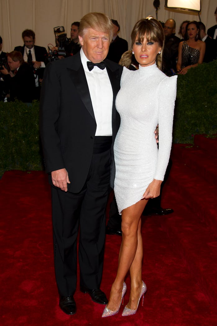 A look back at Donald and Melania Trump's 9 — yes 9 — Met Gala appearances