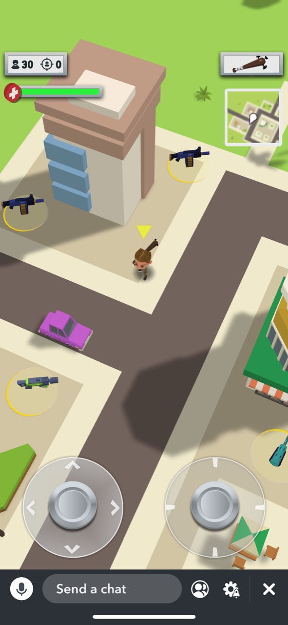 Snapchat’s ‘Tiny Royale’ game is a surprisingly fun entrylevel battle game