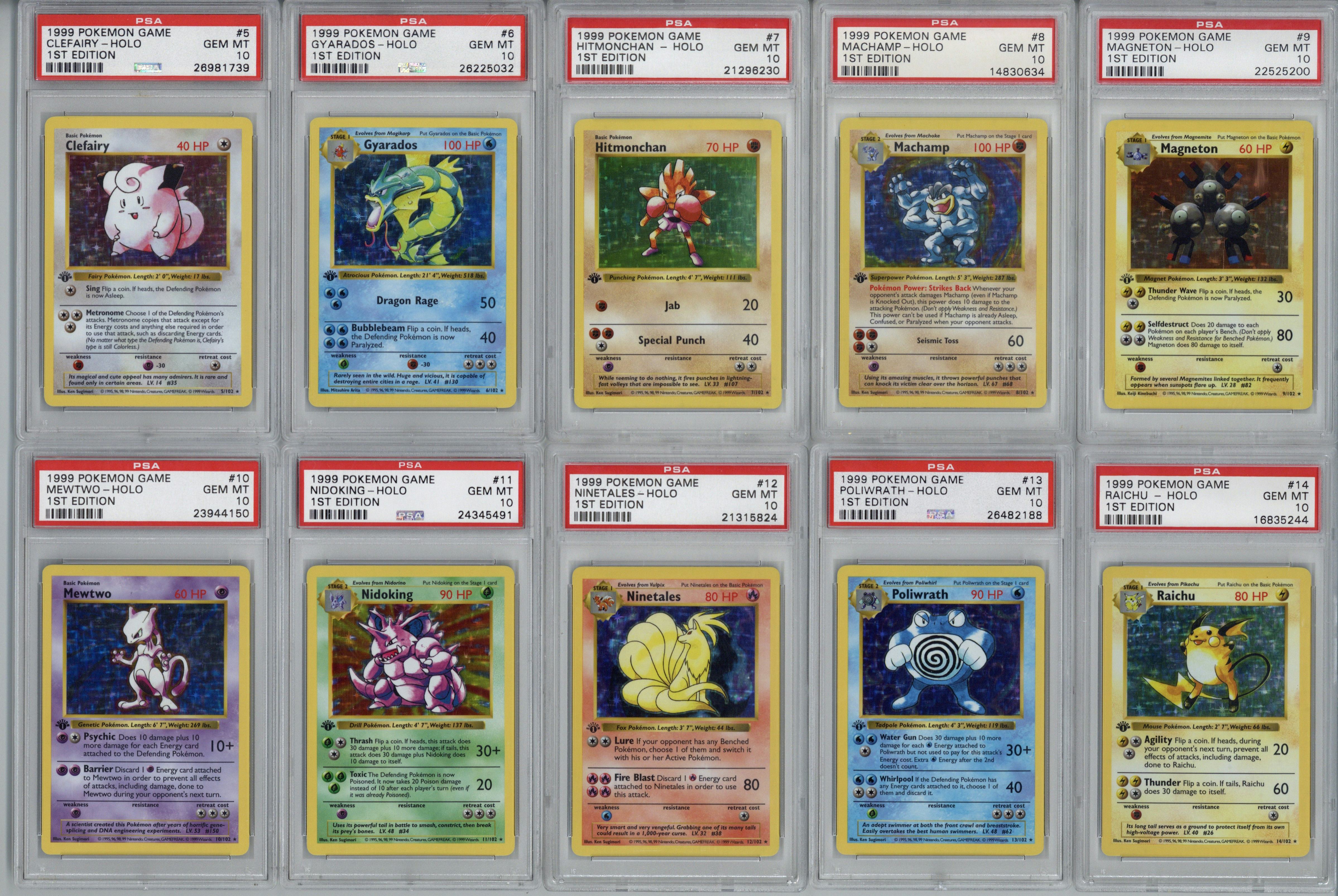 Pokémon card set in mint condition sells for over 100,000