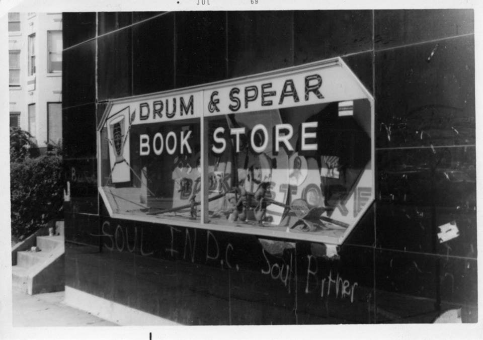 The Drum and Spear storefront