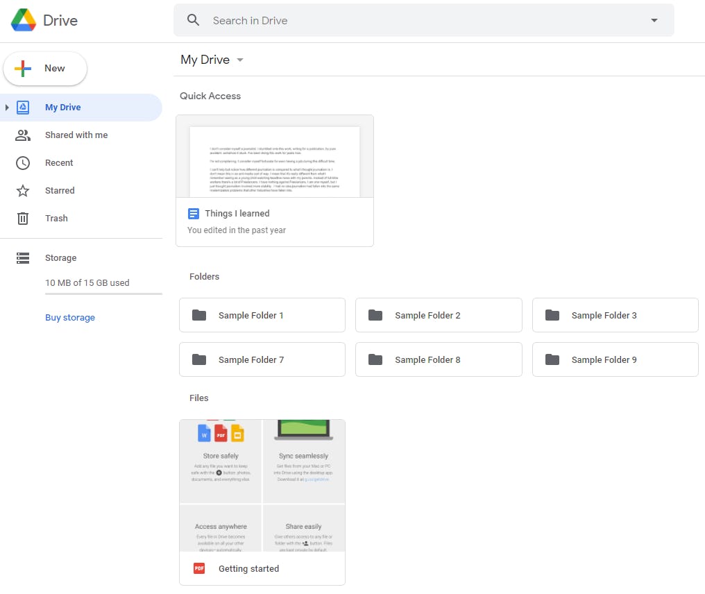 How to organize your Google Docs and finally get your life together